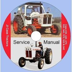 Case JI International 530 & 540 Factory Service Repair SHOP Manual